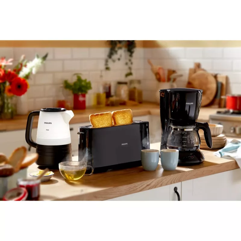 Philips Daily Collection HD2590/90 tostapane – fessura lunga, nero