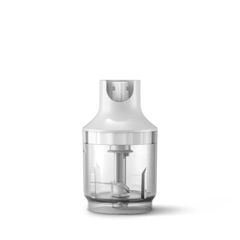 Frullatore a immersione Philips Daily Collection ProMix HR2535/00 — 650 W, gambo in metallo, grigio/bianco