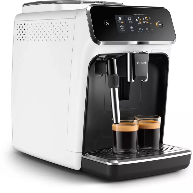 Macchina per espresso Philips Series 2200 EP2223/40 automatica, serbatoio acqua 1,8 l, macinacaffè integrato, 2 erogatori, 1500 W, nero