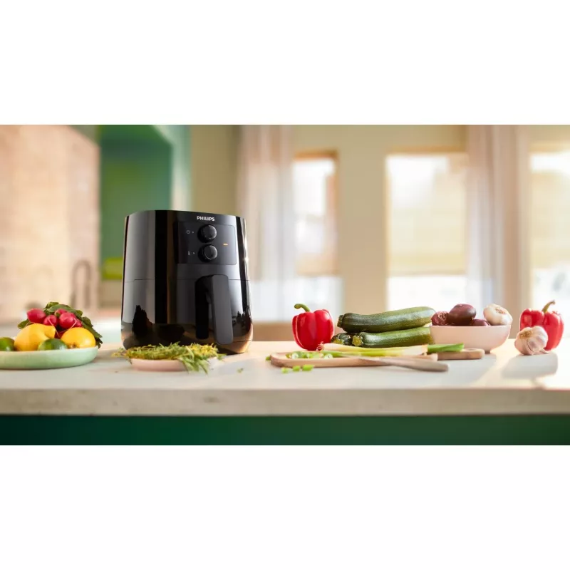 Philips 3000 series HD9200/90 Airfryer L, friggitrice ad aria, 4,1 L, 0,8 kg, Rapid Air, 80 °C, 200 °C