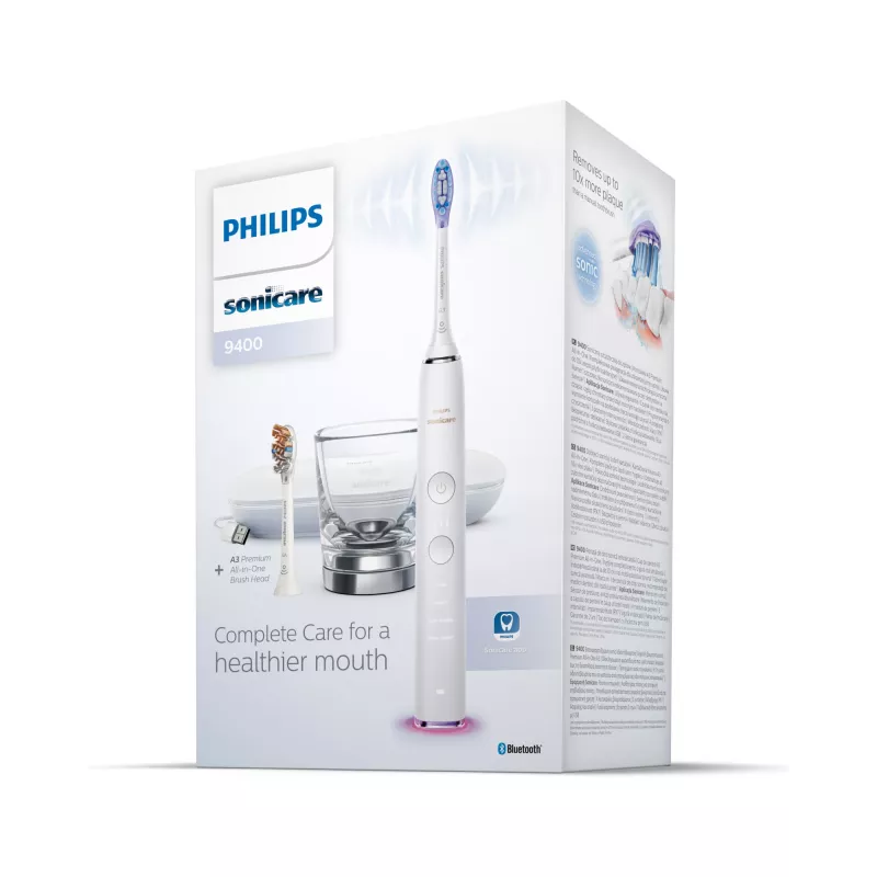 Philips Sonicare DiamondClean Smart DiamondClean Smart HX9917/88 spazzolino elettrico sonico con 2 accessori e app