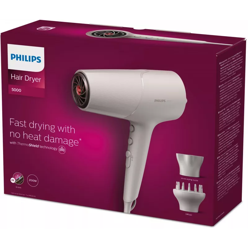 Asciugacapelli Philips 5000 Series BHD501/20 2100 W