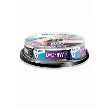 DVD-RW Philips DN4S4B10F/00 4,7 GB confezione da 10 pz.