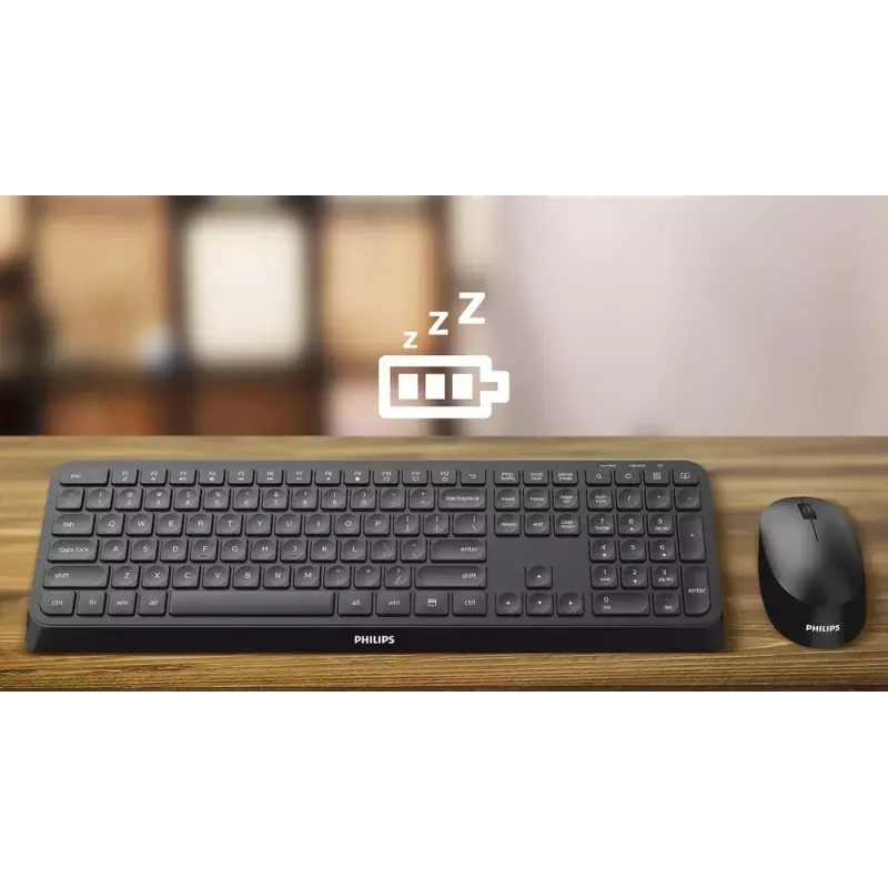 Mouse da ufficio Philips SPK7507B/00 per destrorsi RF wireless ottico 3200 DPI