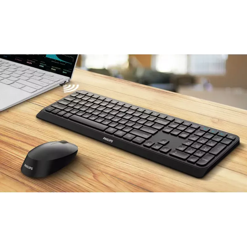 Mouse da ufficio Philips SPK7507B/00 per destrorsi RF wireless ottico 3200 DPI