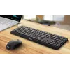 Tastiera e mouse Philips serie 4000 SPT6407B/31 universale RF wireless + Bluetooth QWERTY tedesco nero