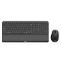 Tastiera e mouse Philips serie 6000 SPT6607B/31 universale RF wireless + Bluetooth nero