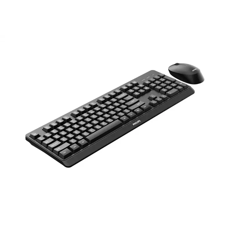 Tastiera e mouse Philips serie 3000 SPT6307BL/00 da ufficio RF wireless nero
