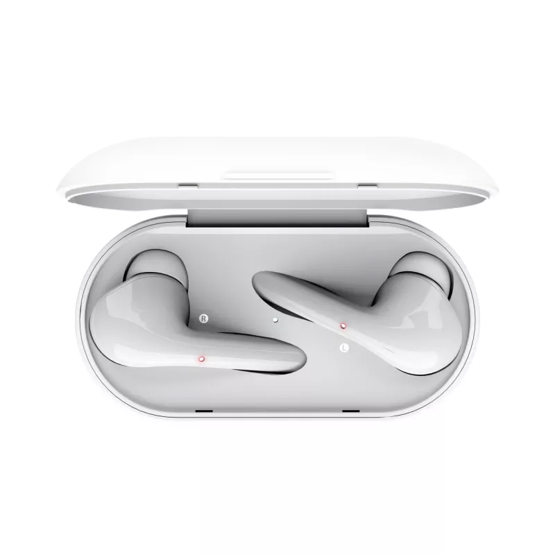 Cuffie in-ear Trust Nika True Wireless Stereo (TWS) per chiamate/musica bianco