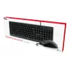 Tastiera e mouse Trust Primo universale USB AZERTY belga nero