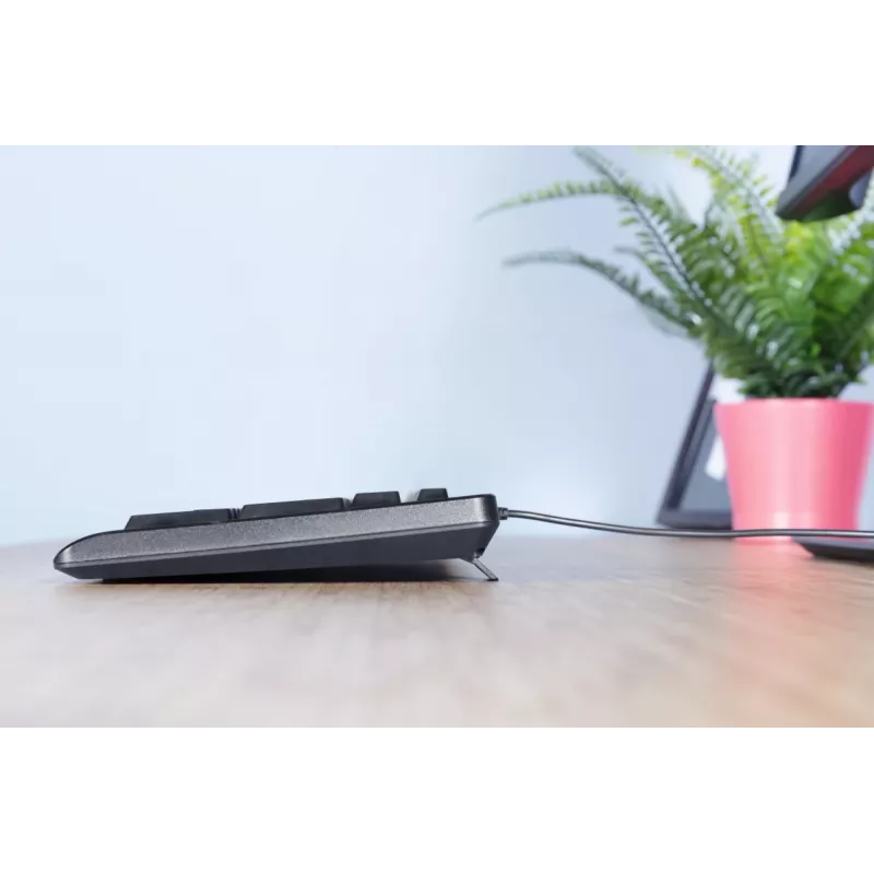Tastiera e mouse Trust Primo universale USB AZERTY belga nero