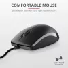 Tastiera e mouse Trust Primo universale USB AZERTY belga nero