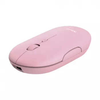 Mouse da ufficio Trust Puck ambidestro RF wireless + Bluetooth ottico 1600 DPI