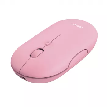 Mouse da ufficio Trust Puck ambidestro RF wireless + Bluetooth ottico 1600 DPI