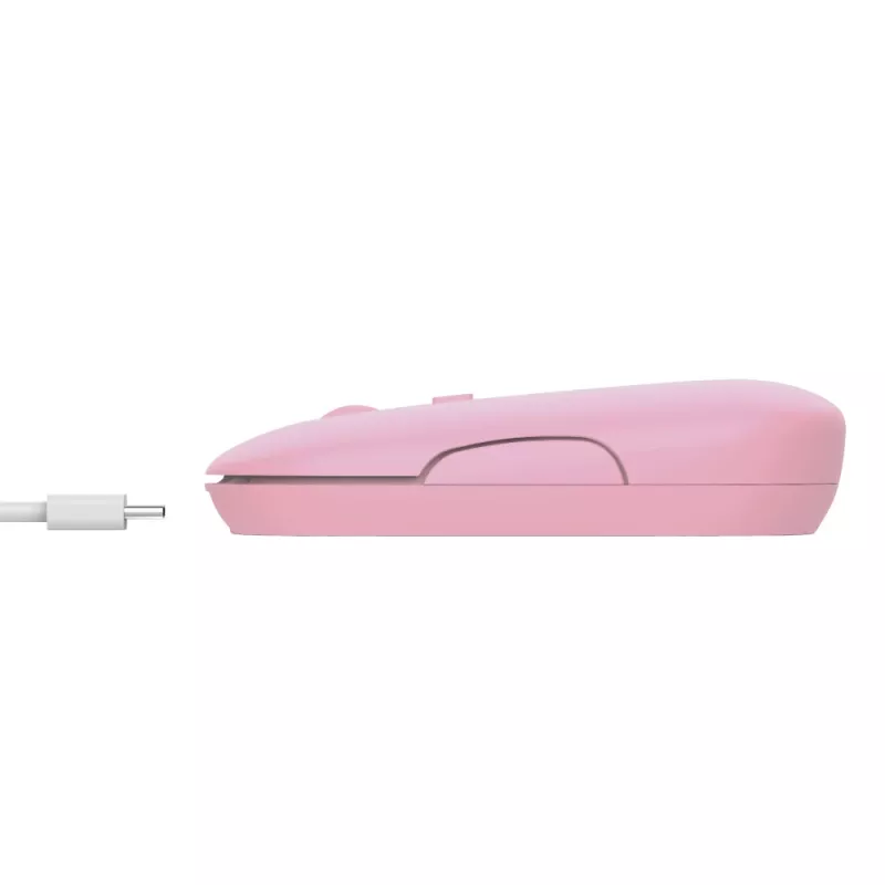Mouse da ufficio Trust Puck ambidestro RF wireless + Bluetooth ottico 1600 DPI