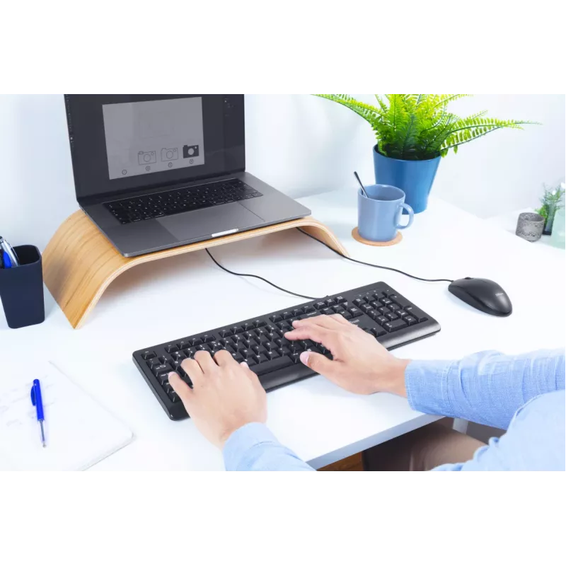Tastiera Trust Primo universale USB AZERTY belga nero