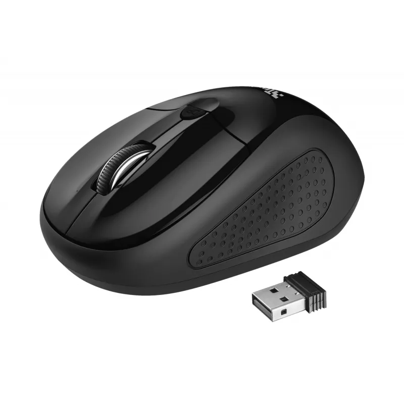 Tastiera e mouse Trust Primo da ufficio USB QWERTY tedesco nero