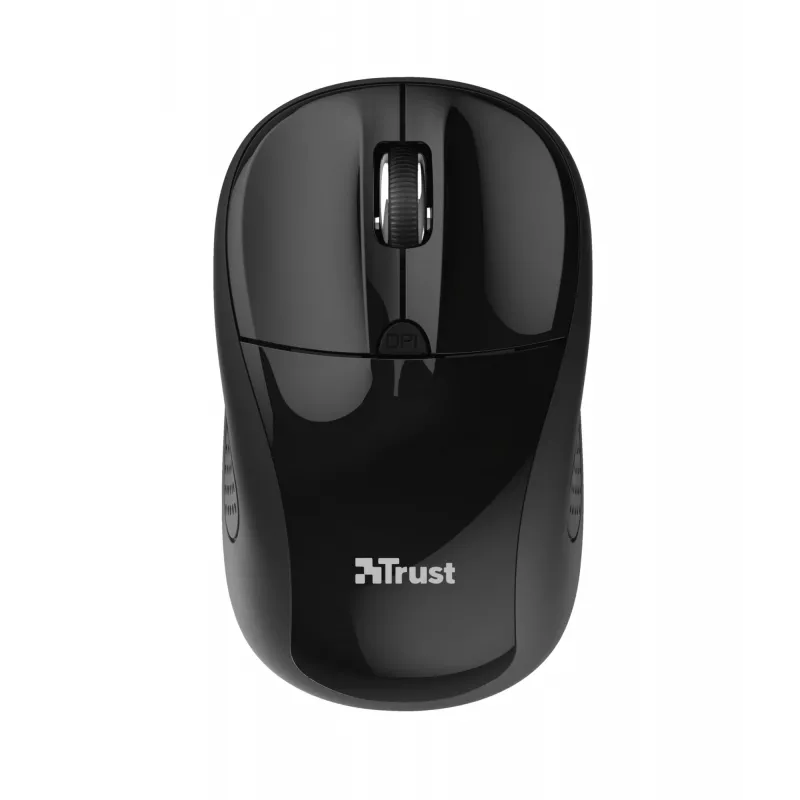Tastiera e mouse Trust Primo da ufficio USB QWERTY tedesco nero