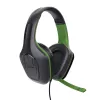 Headset Trust GXT 415X ZIROX con filo con archetto da gaming nero, verde