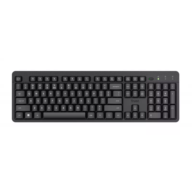 TRUST Ody II full-size wireless RF QWERTY nordic nero