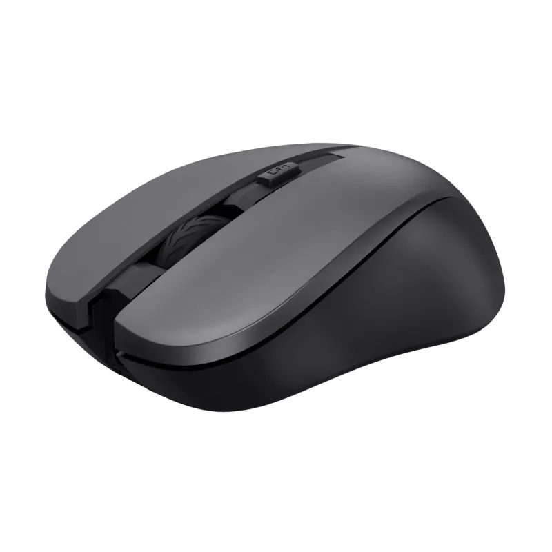 Tastiera e mouse Trust Trezo da ufficio RF wireless AZERTY belga nero