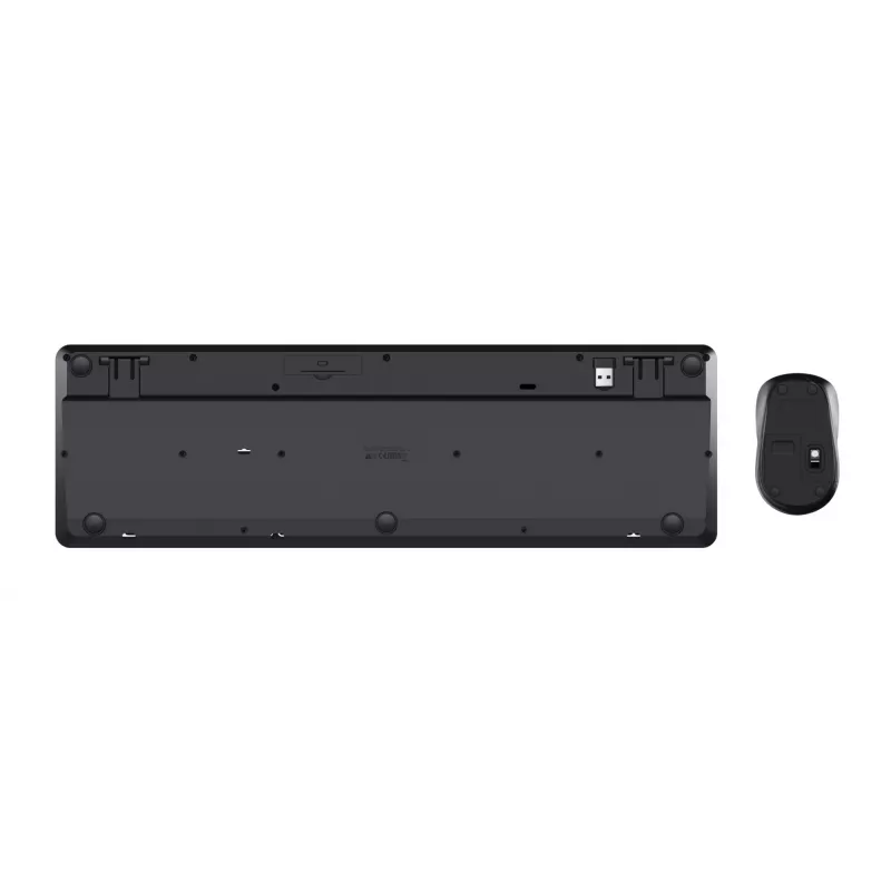 Trust TKM-360 Tastiera mouse incluso Ufficio RF Wireless QWERTY US inglese nero
