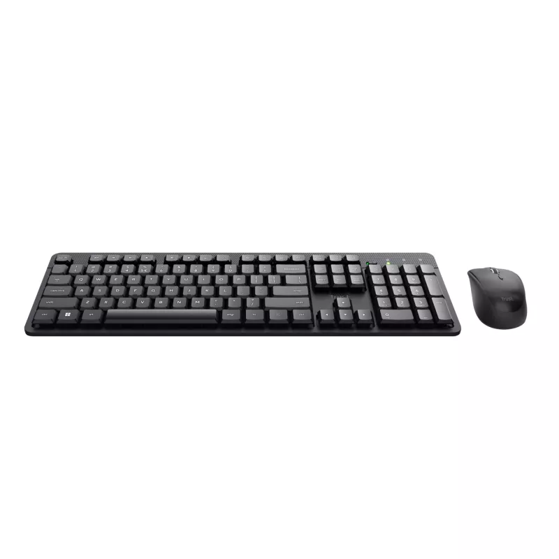 Trust Ody II Tastiera mouse incluso Ufficio RF Wireless AZERTY belga nero