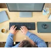Trust Ody II Tastiera mouse incluso Ufficio RF Wireless AZERTY belga nero