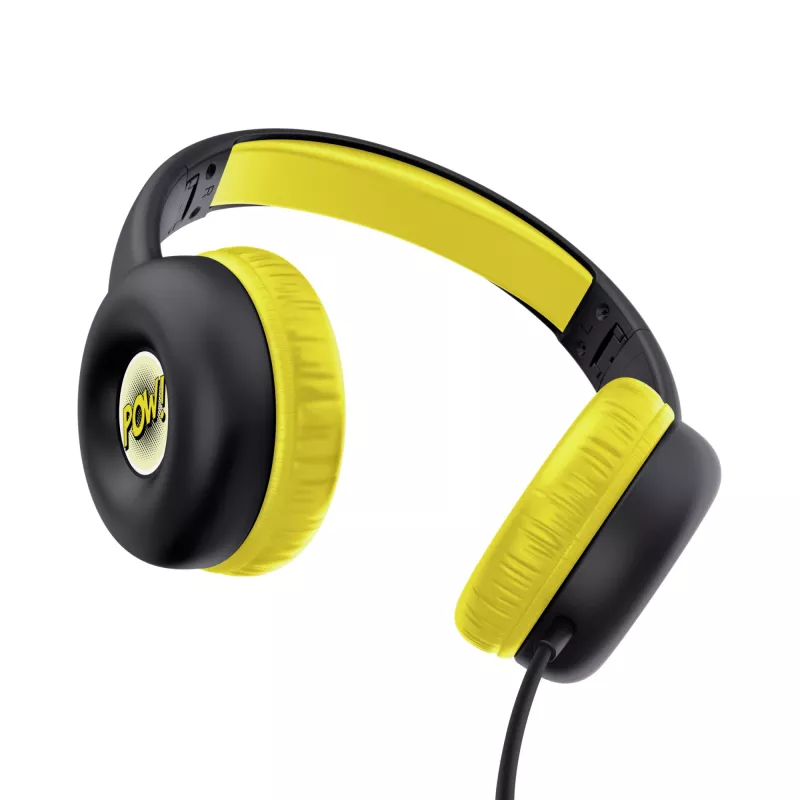 Trust Nouna Headset con cavo archetto Chiamate/musica nero, giallo