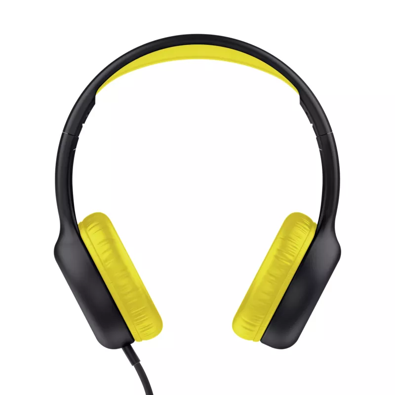 Trust Nouna Headset con cavo archetto Chiamate/musica nero, giallo