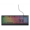 Trust GXT 792 Quadrox Tastiera mouse incluso Gaming USB QWERTY belga nero