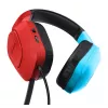 Trust GXT 416S Zirox Headset con cavo archetto Gaming nero, ciano, rosso