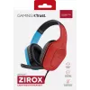 Trust GXT 416S Zirox Headset con cavo archetto Gaming nero, ciano, rosso