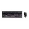 Set tastiera e mouse wireless TRUST Primo – tastiera a membrana full-size QWERTY, RF Wireless, nero, mouse incluso