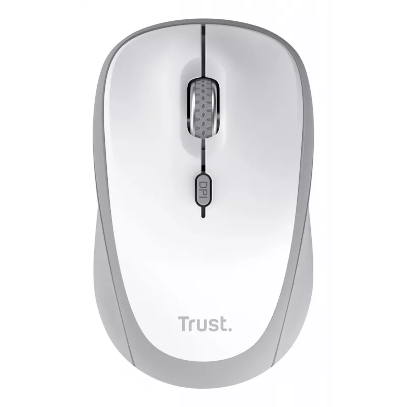 Trust Yvi+ Mouse universale ambidestro RF Wireless + Bluetooth ottico 1600 DPI