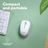 Trust Yvi+ Mouse universale ambidestro RF Wireless + Bluetooth ottico 1600 DPI