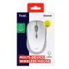 Trust Yvi+ Mouse universale ambidestro RF Wireless + Bluetooth ottico 1600 DPI