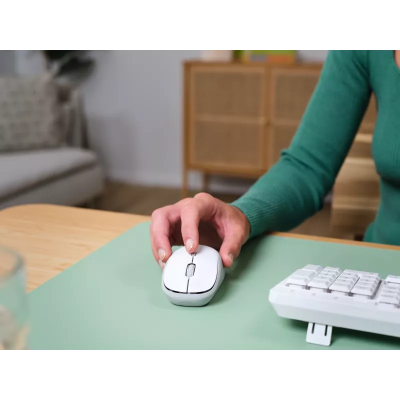 Trust Yvi+ Mouse universale ambidestro RF Wireless + Bluetooth ottico 1600 DPI