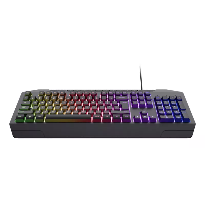 Trust GXT 836 Evocx Tastiera Gaming USB AZERTY belga nero