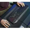 Trust GXT 836 Evocx Tastiera Gaming USB AZERTY belga nero