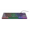 Trust GXT 867 Acira Tastiera Gaming USB AZERTY belga nero, grigio
