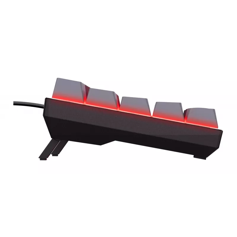 Trust GXT 867 Acira Tastiera Gaming USB AZERTY belga nero, grigio