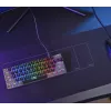 Trust GXT 867 Acira Tastiera Gaming USB AZERTY belga nero, grigio