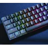 Trust GXT 867 Acira Tastiera Gaming USB AZERTY belga nero, grigio