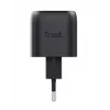 Caricabatterie Trust Maxo 30W USB-C GaN caricabatterie per interni ricarica rapida nero