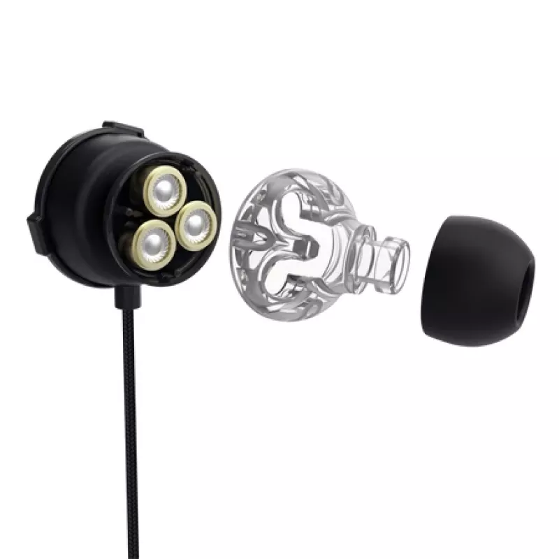 Trust GXT 406 Pine Headset con cavo In-Ear Gaming nero