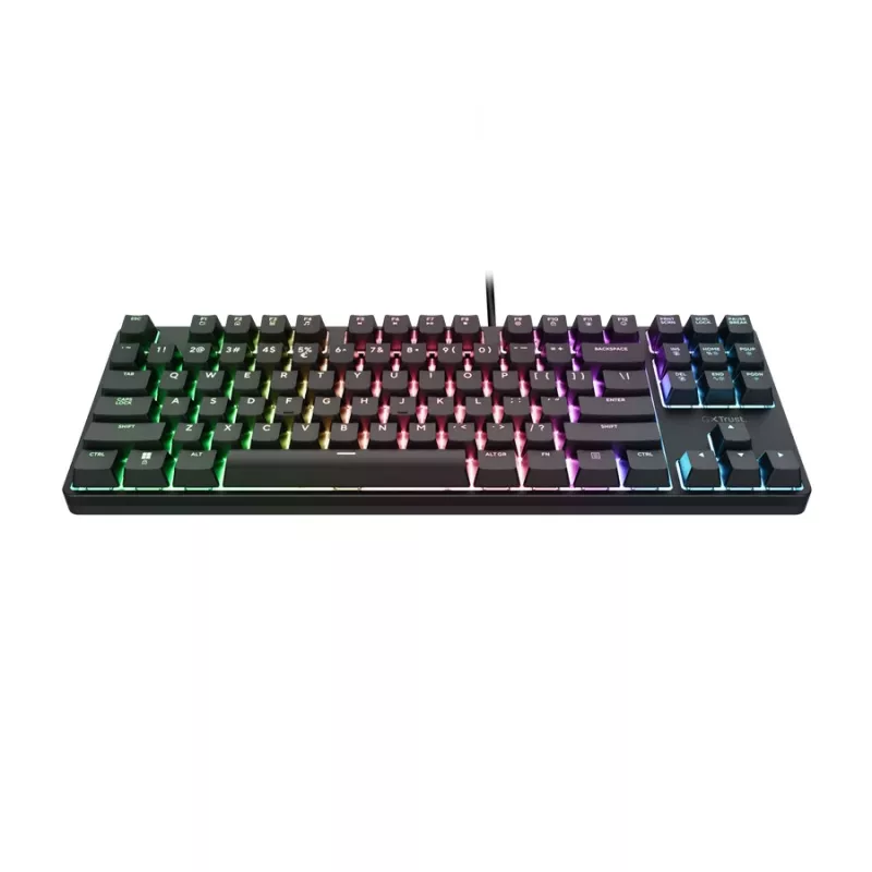 Trust GXT 864 Cada Tastiera Gaming USB QWERTY inglese nero