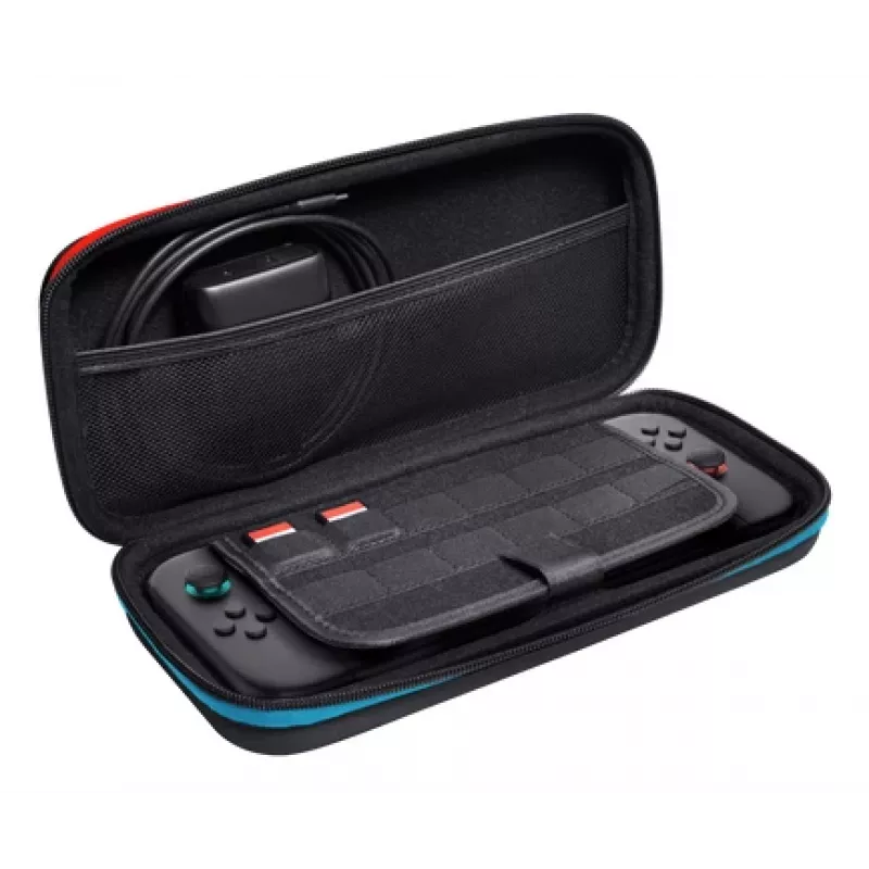 Custodia rigida per Nintendo Switch 2 TRUST GXT1251 nero – borsa protettiva da trasporto, design robusto