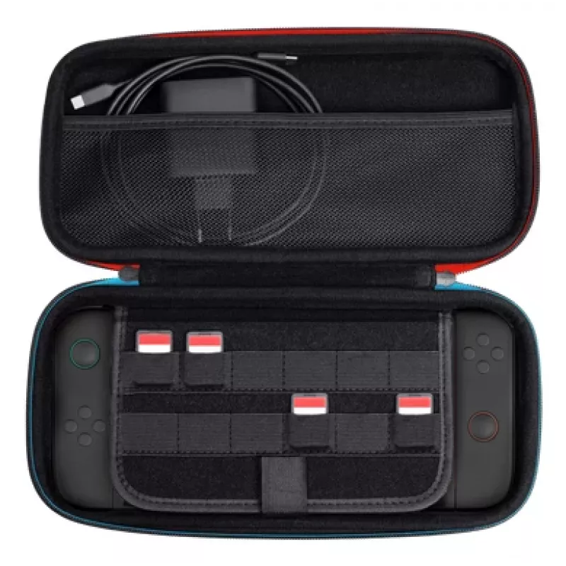 Custodia rigida per Nintendo Switch 2 TRUST GXT1251 nero – borsa protettiva da trasporto, design robusto