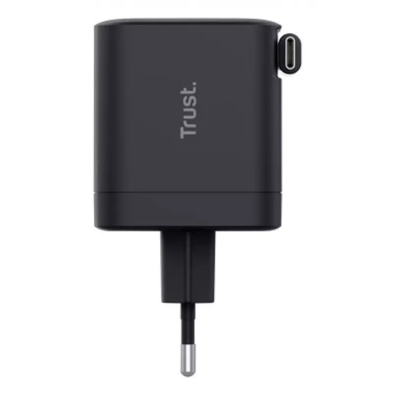 Caricabatterie TRUST Maxo 65W USB-C con cavo avvolgibile da 67 cm